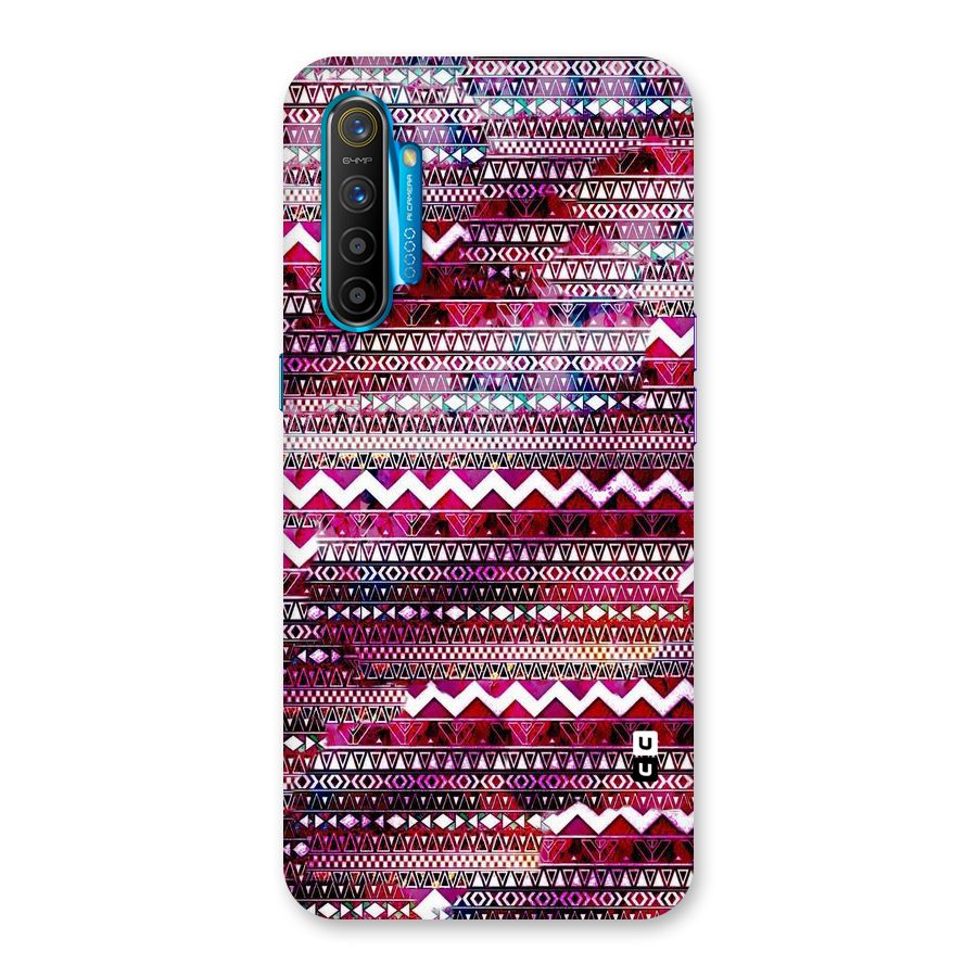Pink Indie Pattern Back Case for Realme XT