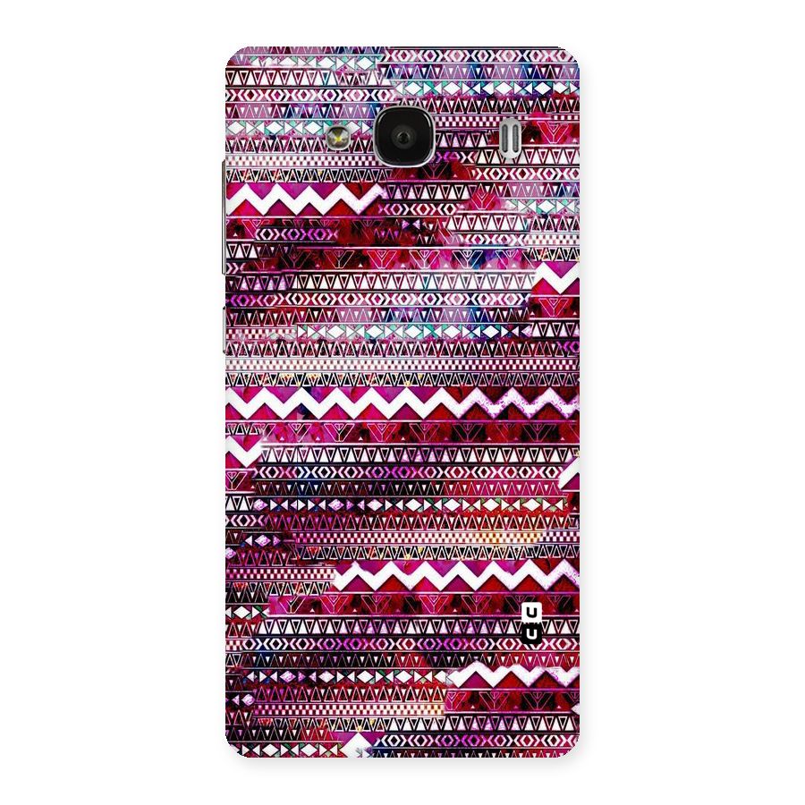Pink Indie Pattern Back Case for Redmi 2s