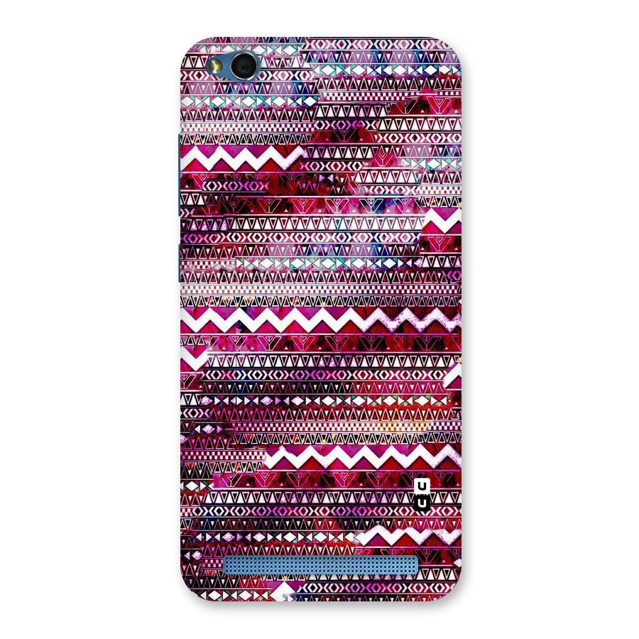 Pink Indie Pattern Back Case for Redmi 5A