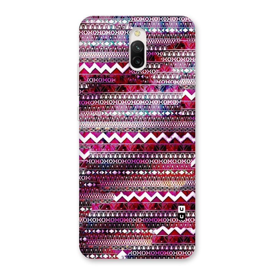 Pink Indie Pattern Back Case for Redmi 8A Dual