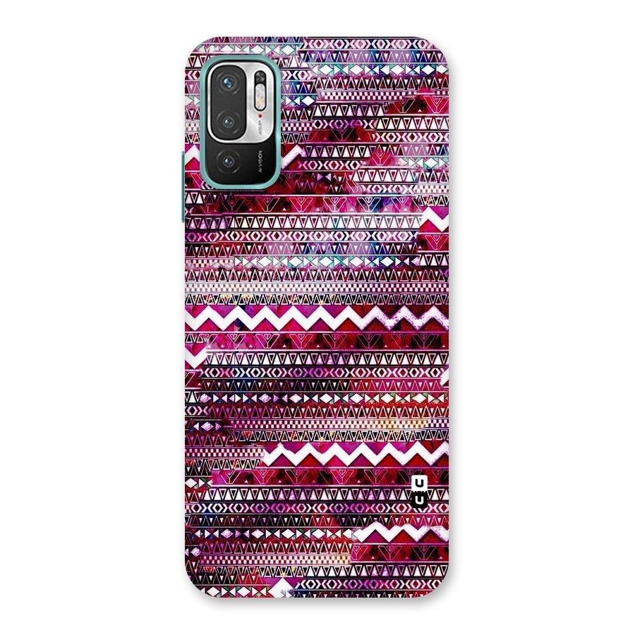 Pink Indie Pattern Back Case for Redmi Note 10T 5G