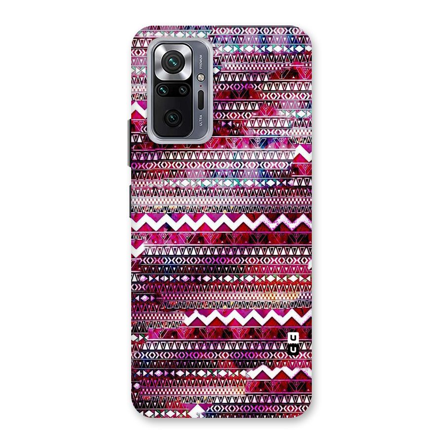 Pink Indie Pattern Back Case for Redmi Note 10 Pro Max