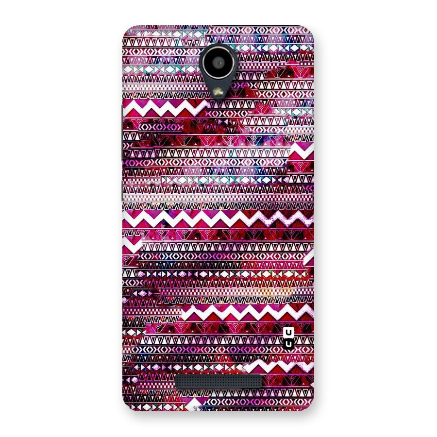 Pink Indie Pattern Back Case for Redmi Note 2
