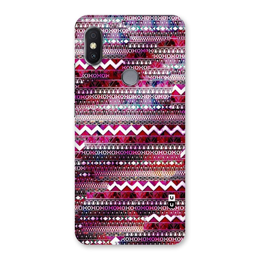 Pink Indie Pattern Back Case for Redmi Y2