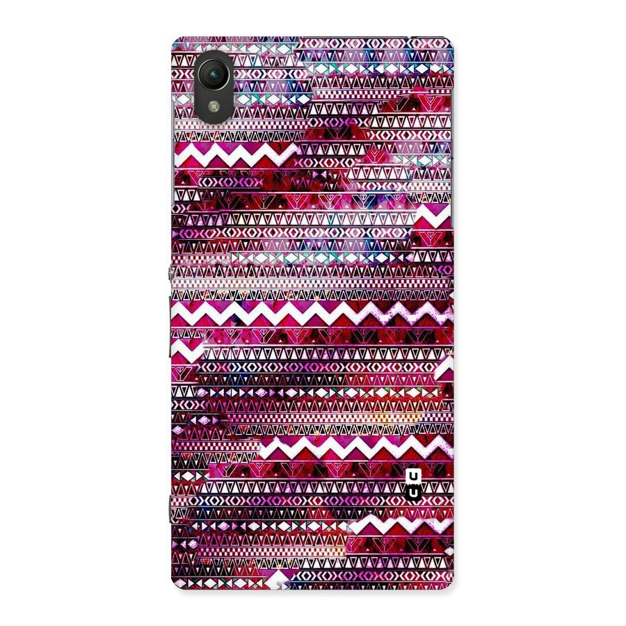 Pink Indie Pattern Back Case for Sony Xperia Z1