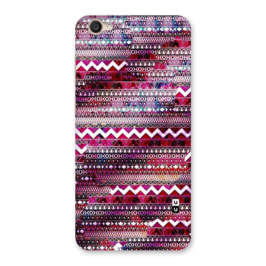 Pink Indie Pattern Back Case for Vivo Y55s