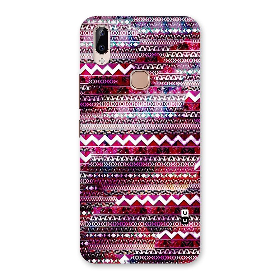 Pink Indie Pattern Back Case for Vivo Y83 Pro