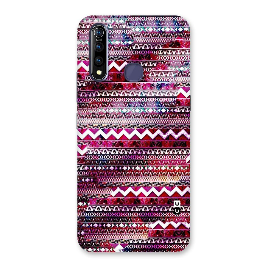 Pink Indie Pattern Back Case for Vivo Z1 Pro