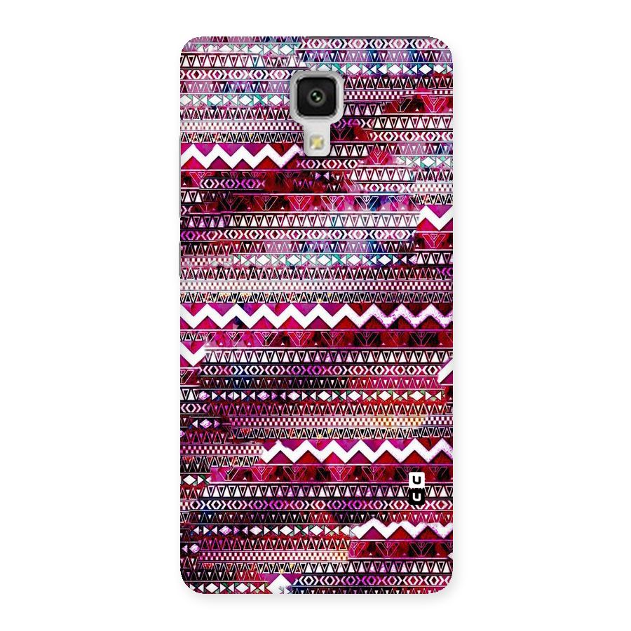 Pink Indie Pattern Back Case for Xiaomi Mi 4