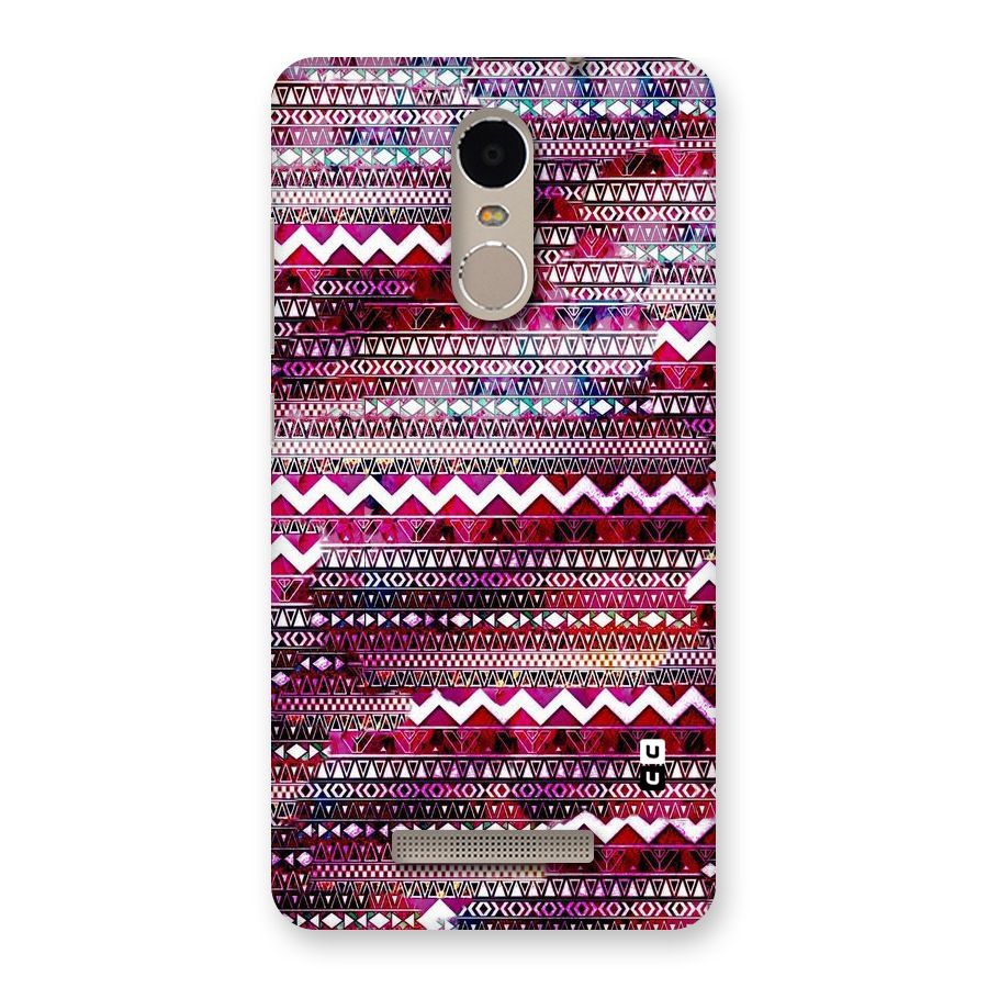 Pink Indie Pattern Back Case for Xiaomi Redmi Note 3
