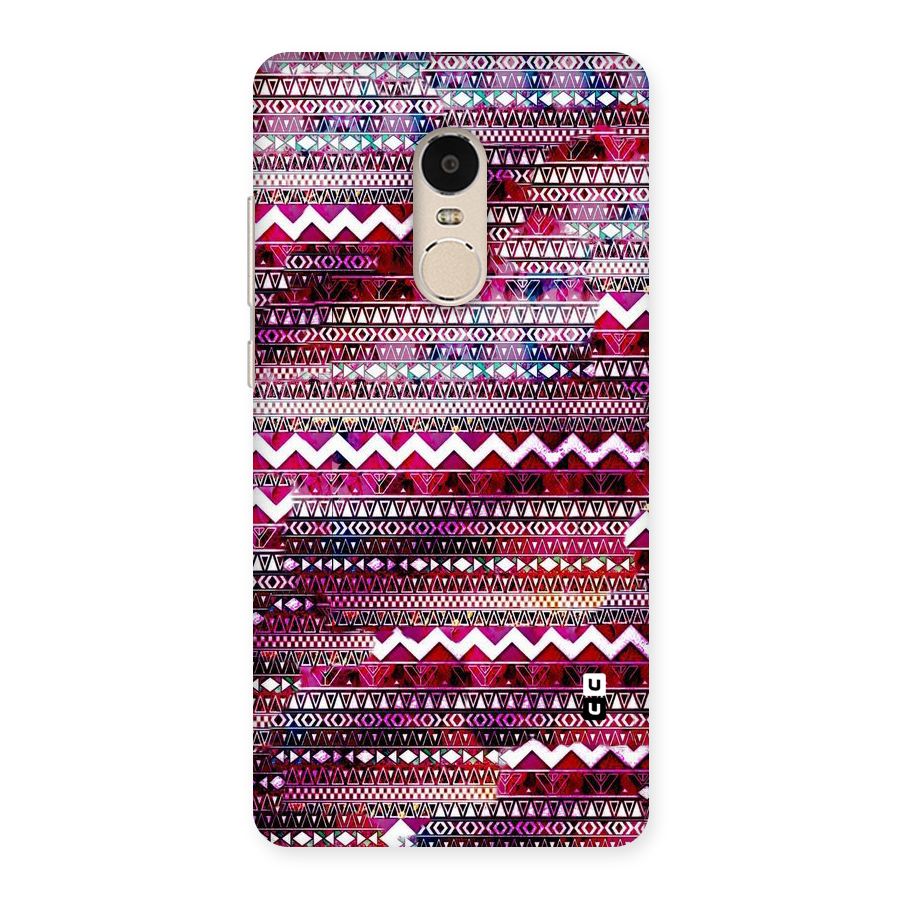 Pink Indie Pattern Back Case for Xiaomi Redmi Note 4