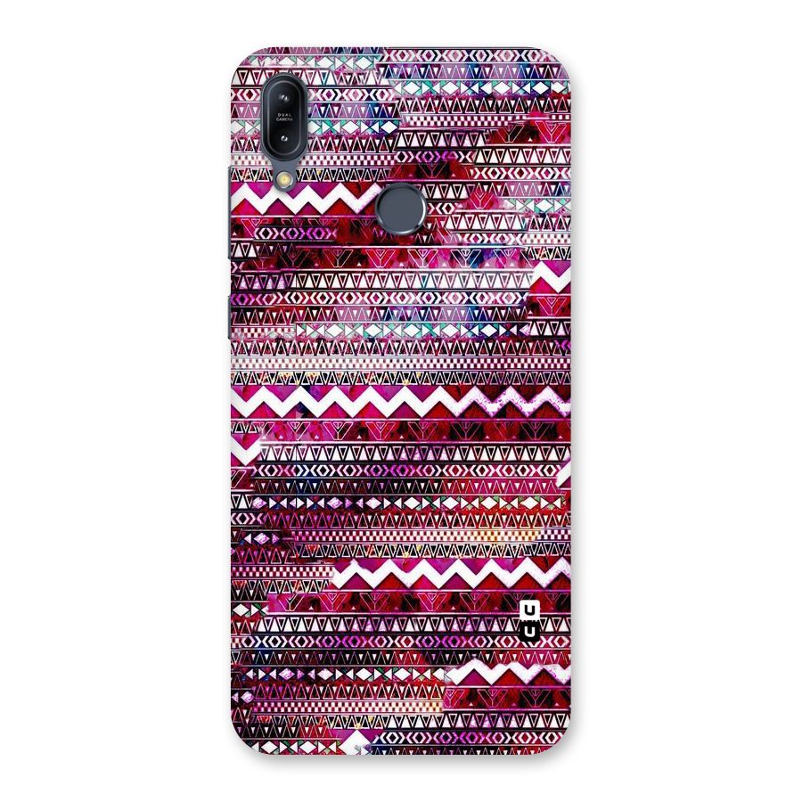 Pink Indie Pattern Back Case for Zenfone Max M2