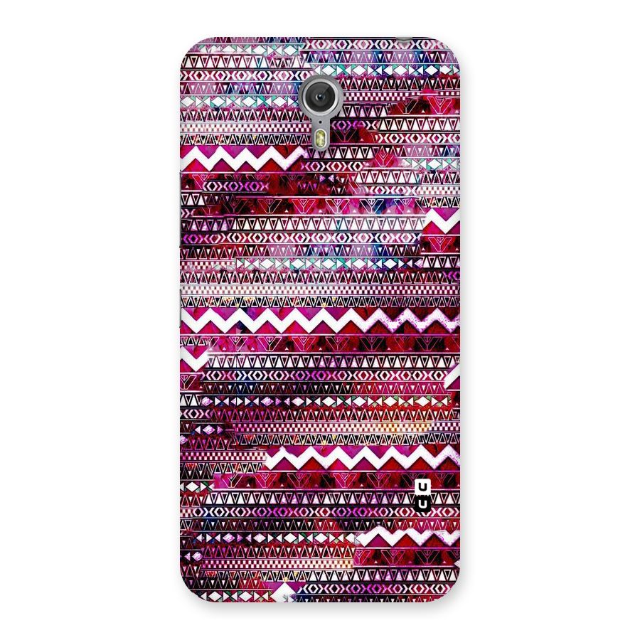 Pink Indie Pattern Back Case for Zuk Z1