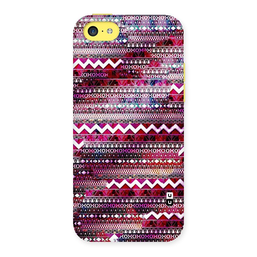 Pink Indie Pattern Back Case for iPhone 5C