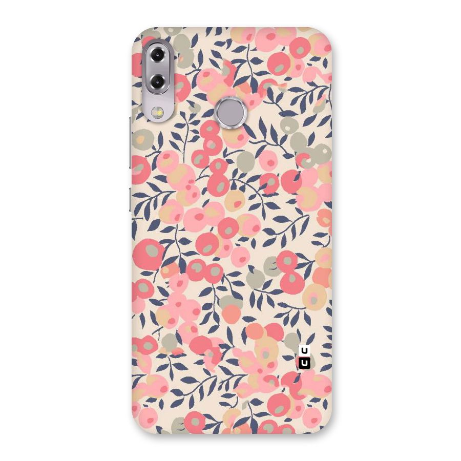 Pink Leaf Pattern Back Case for Zenfone 5Z