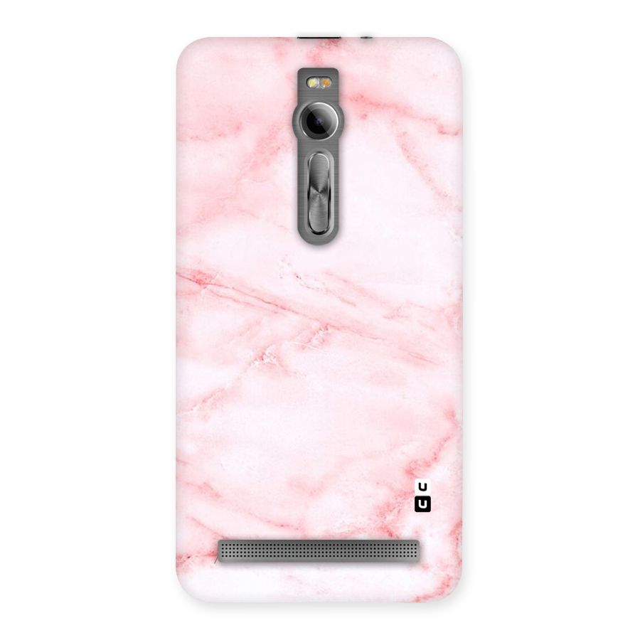 Pink Marble Print Back Case for Asus Zenfone 2