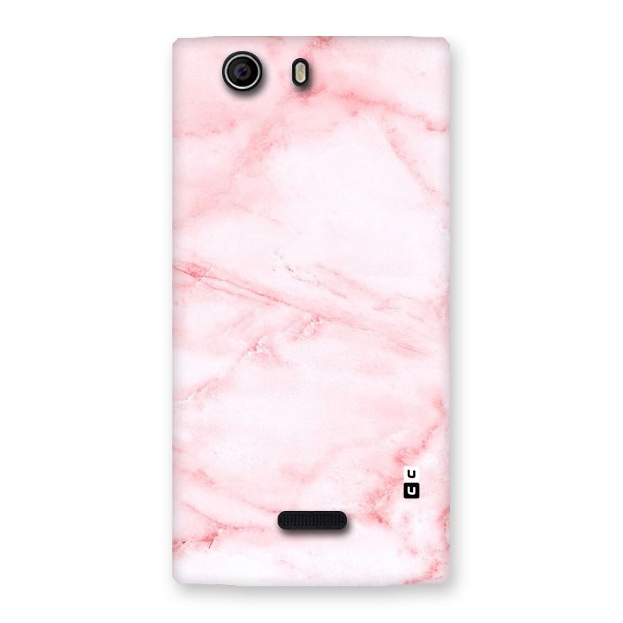 Pink Marble Print Back Case for Canvas Nitro 2 E311