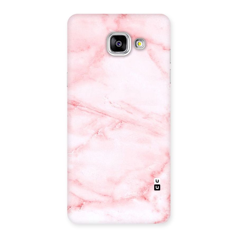 Pink Marble Print Back Case for Galaxy A5 2016
