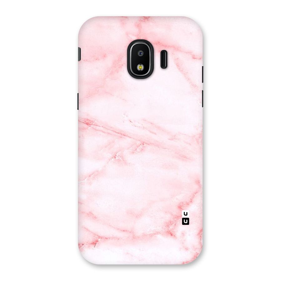 Pink Marble Print Back Case for Galaxy J2 Pro 2018
