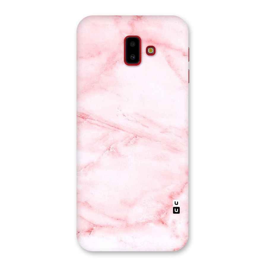 Pink Marble Print Back Case for Galaxy J6 Plus