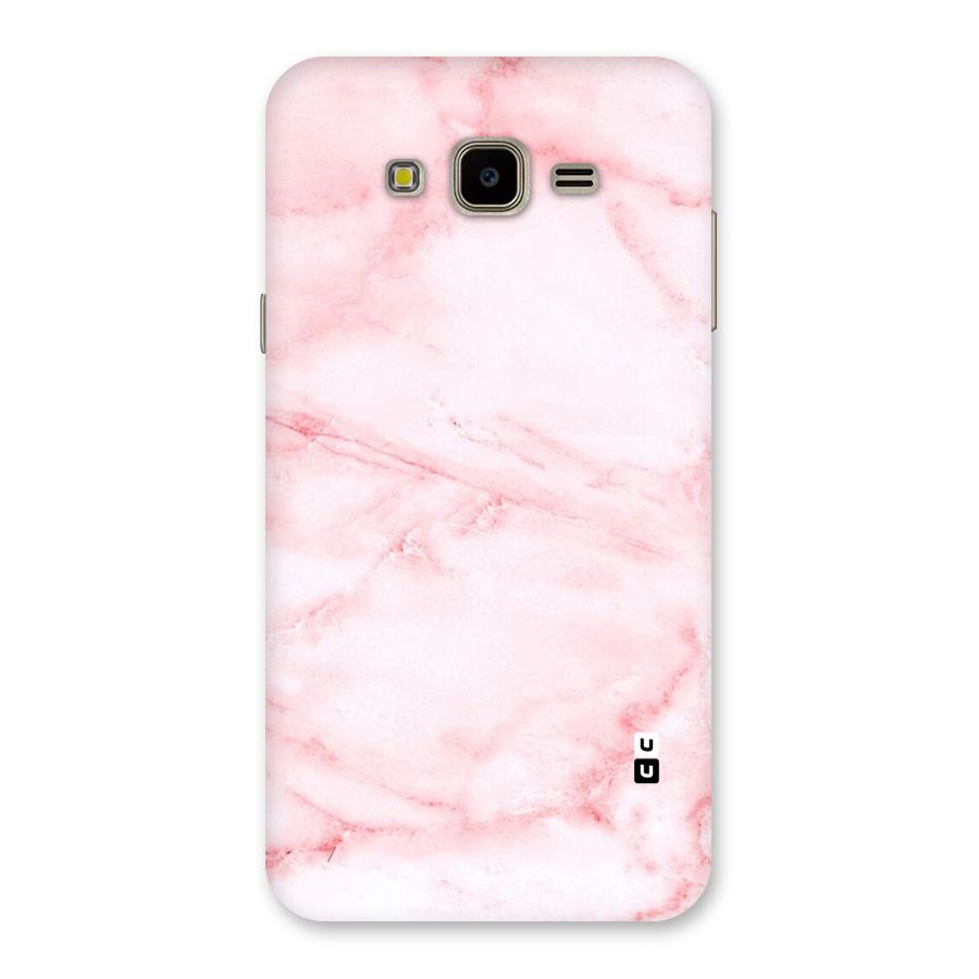 Pink Marble Print Back Case for Galaxy J7 Nxt