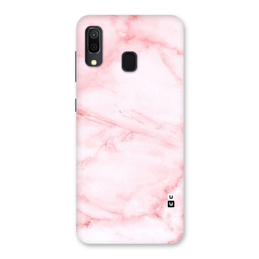 Pink Marble Print Back Case for Galaxy M10s