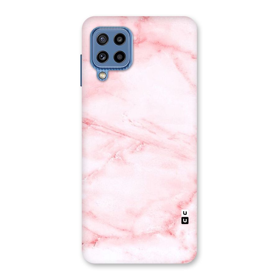 Pink Marble Print Back Case for Galaxy M32