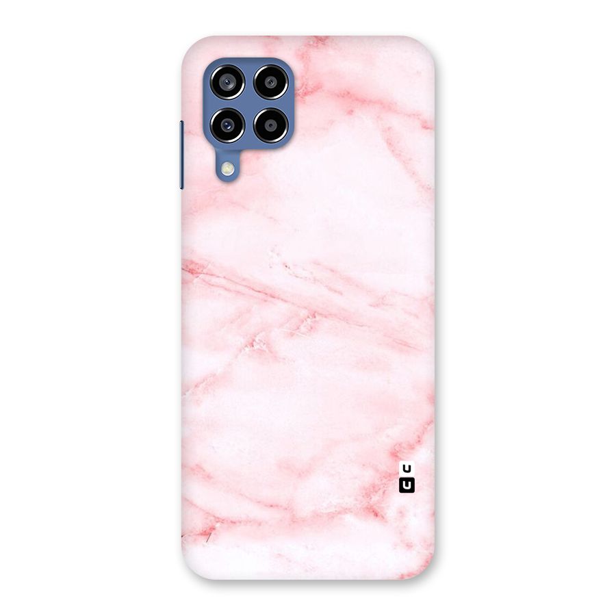 Pink Marble Print Back Case for Galaxy M53 5G