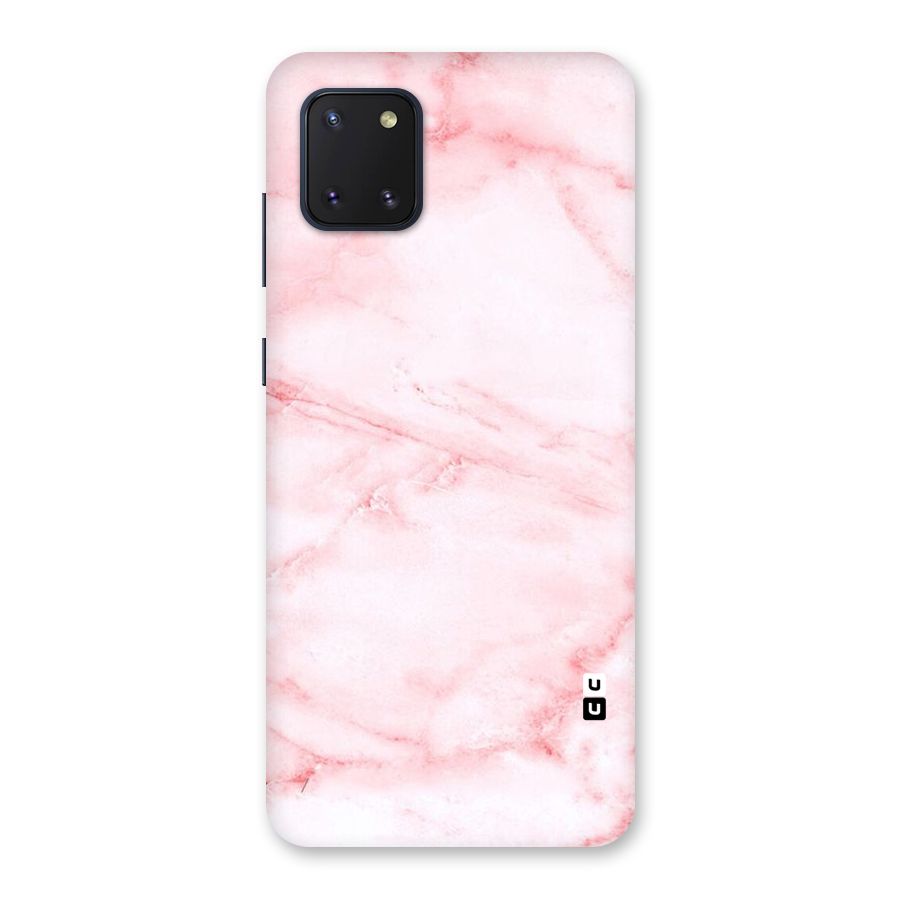 Pink Marble Print Back Case for Galaxy Note 10 Lite