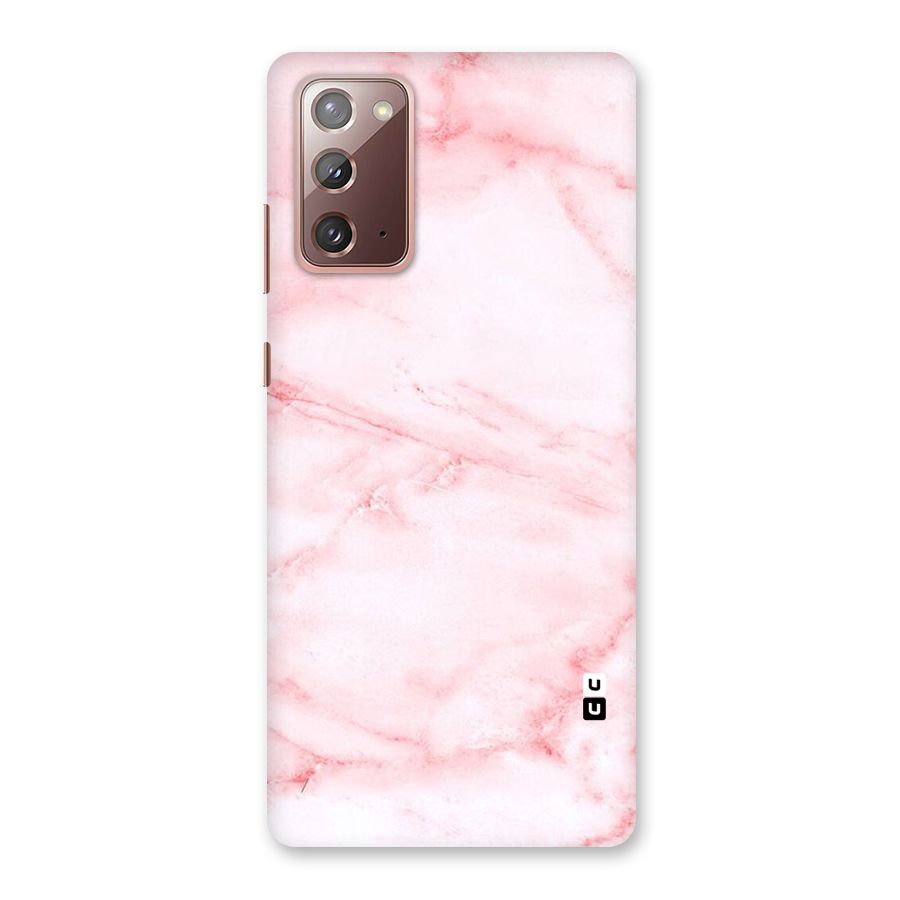 Pink Marble Print Back Case for Galaxy Note 20