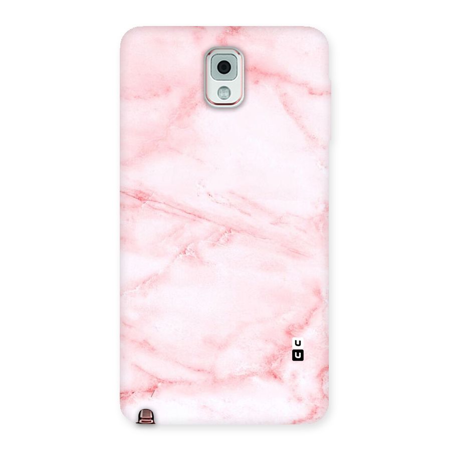 Pink Marble Print Back Case for Galaxy Note 3