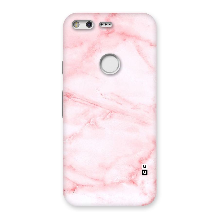 Pink Marble Print Back Case for Google Pixel
