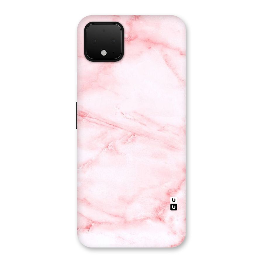 Pink Marble Print Back Case for Google Pixel 4 XL