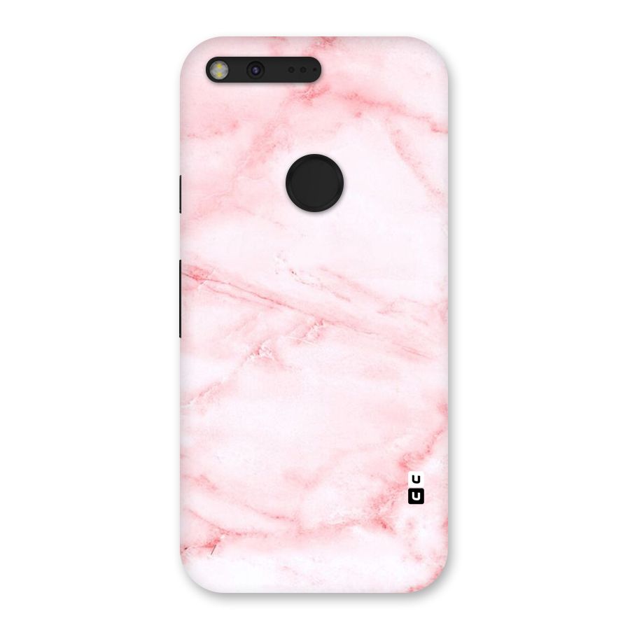 Pink Marble Print Back Case for Google Pixel XL