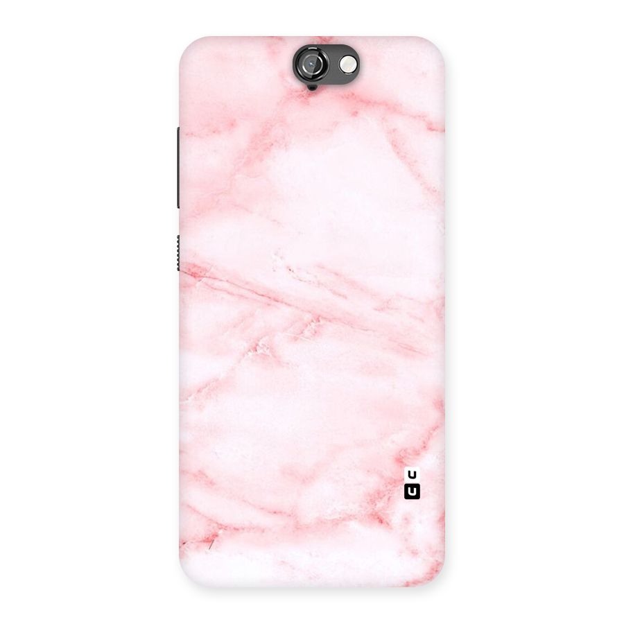 Pink Marble Print Back Case for HTC One A9