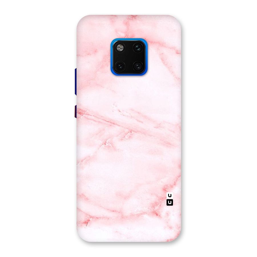 Pink Marble Print Back Case for Huawei Mate 20 Pro