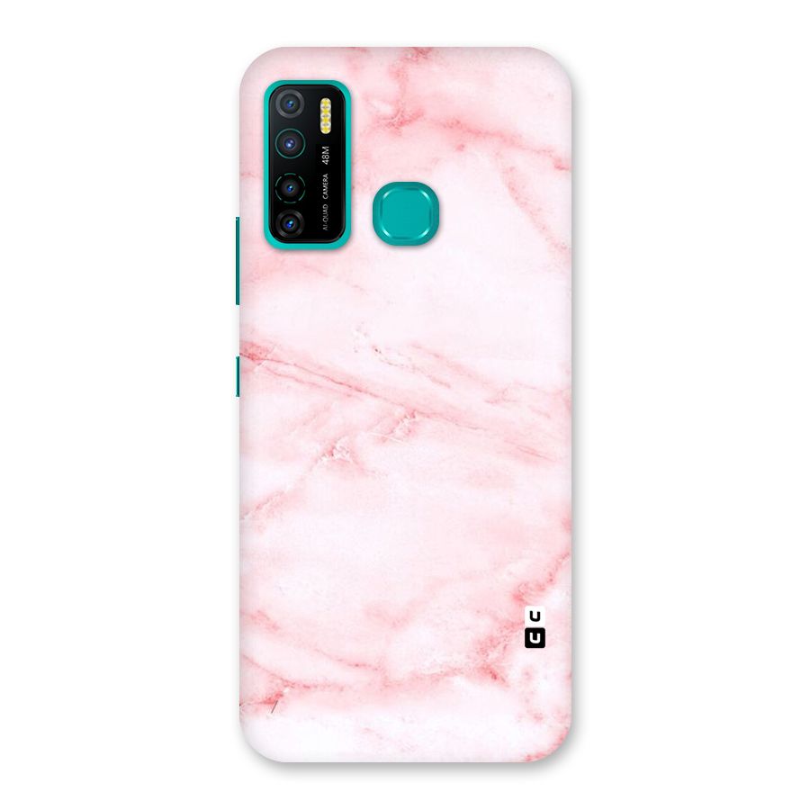 Pink Marble Print Back Case for Infinix Hot 9 Pro