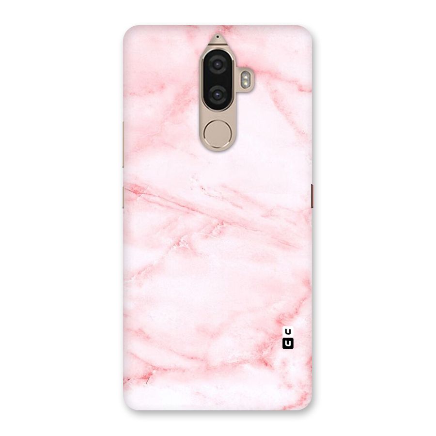 Pink Marble Print Back Case for Lenovo K8 Note