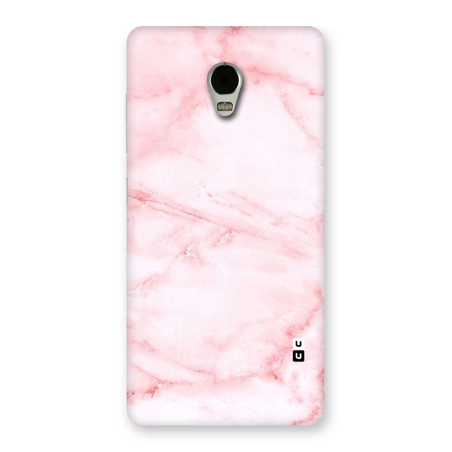 Pink Marble Print Back Case for Lenovo Vibe P1