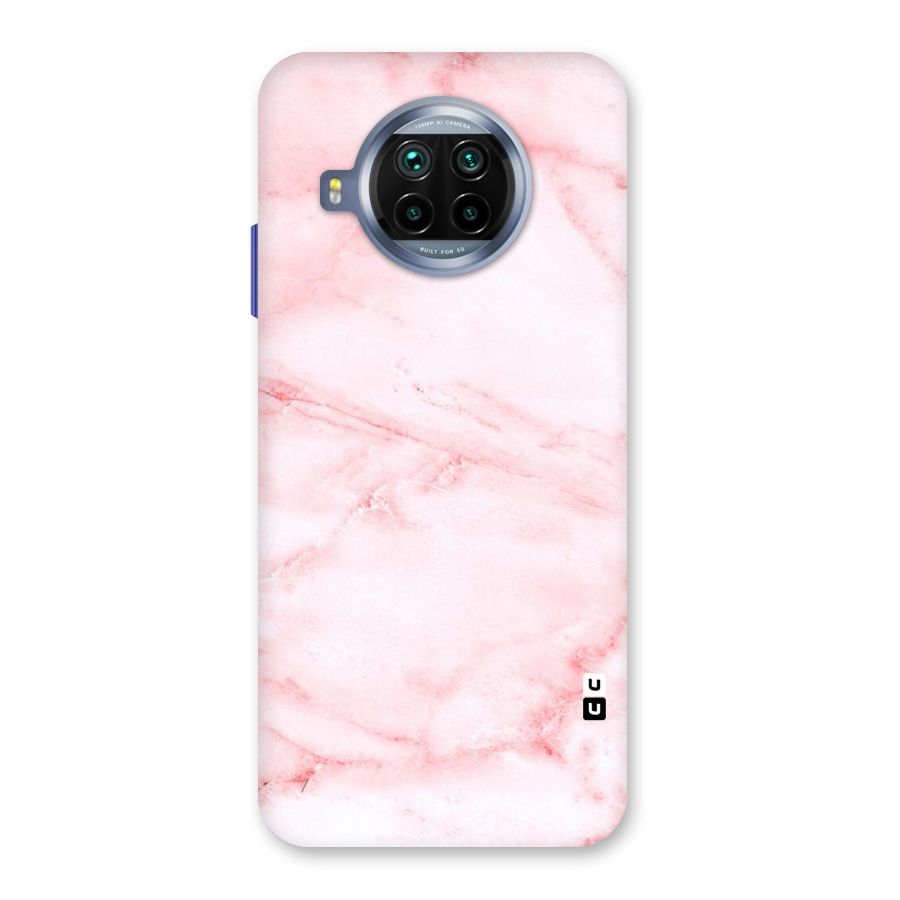 Pink Marble Print Back Case for Mi 10i