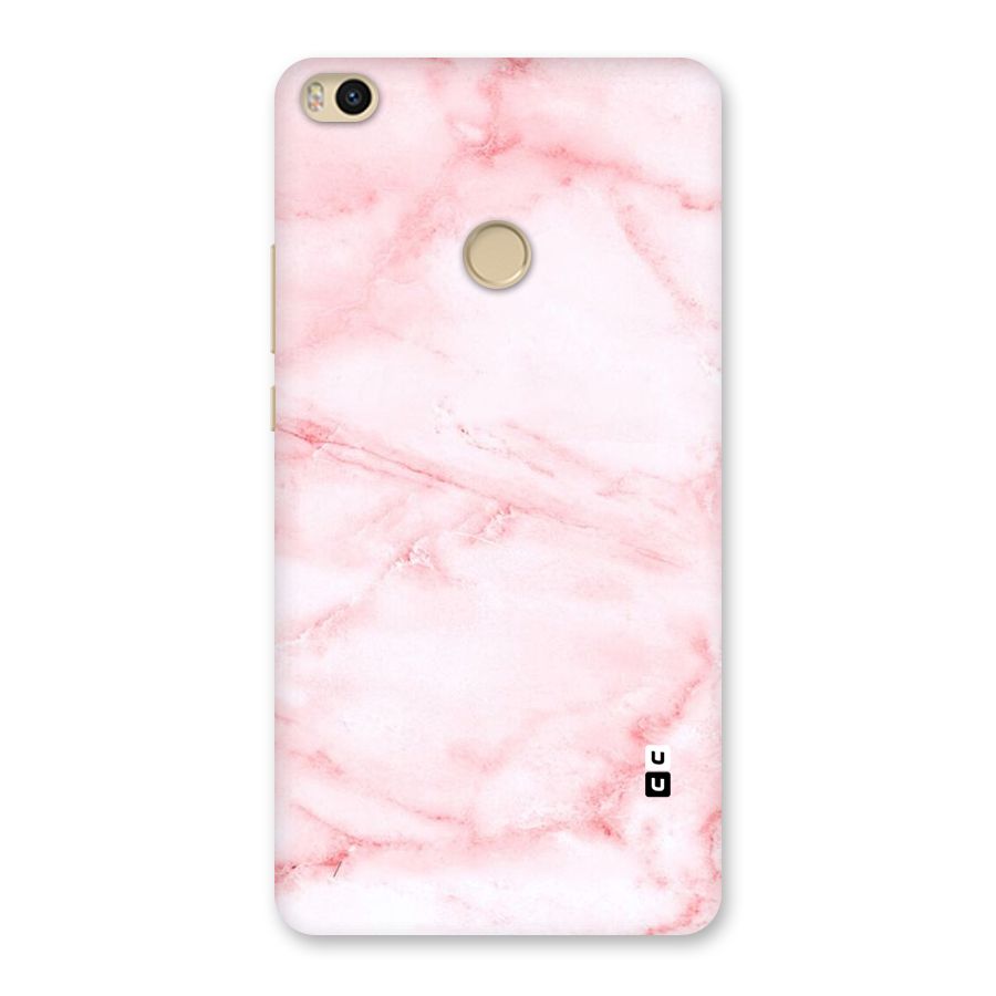 Pink Marble Print Back Case for Mi Max 2