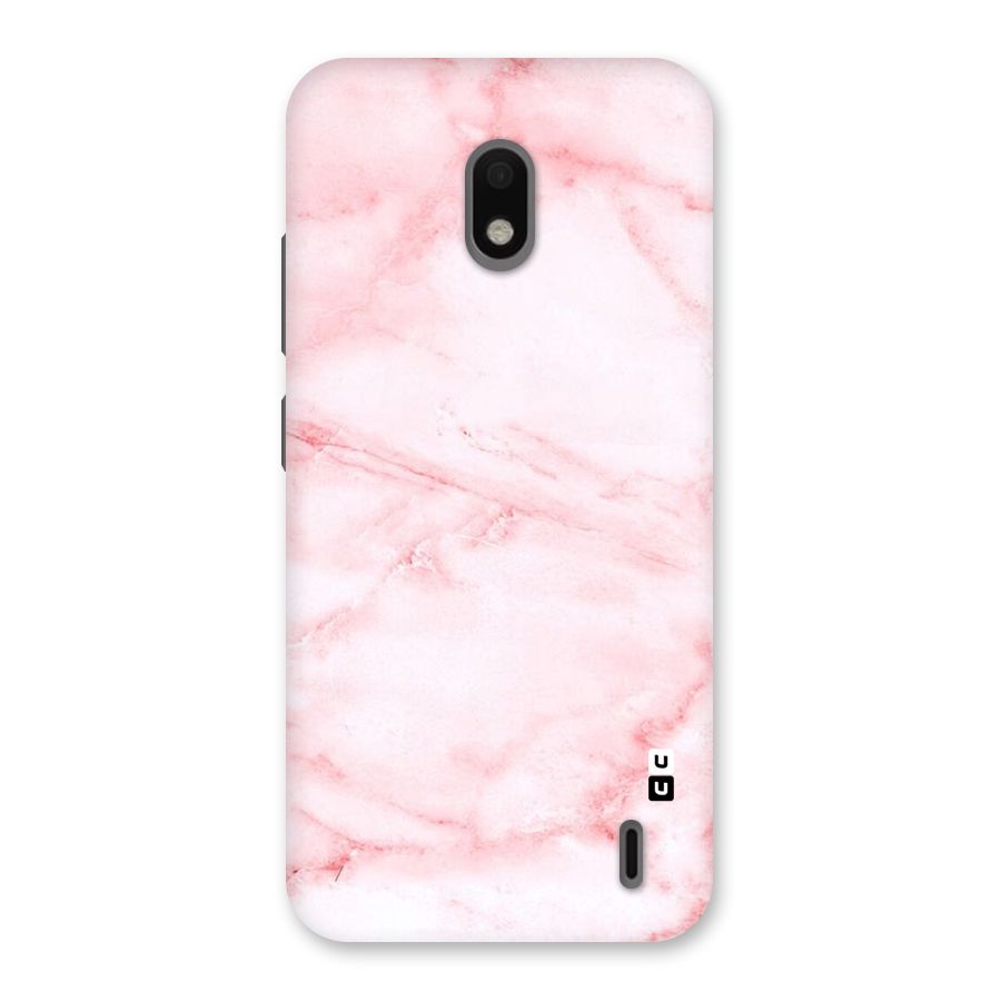 Pink Marble Print Back Case for Nokia 2.2