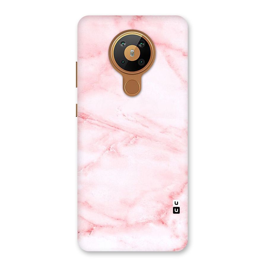 Pink Marble Print Back Case for Nokia 5.3