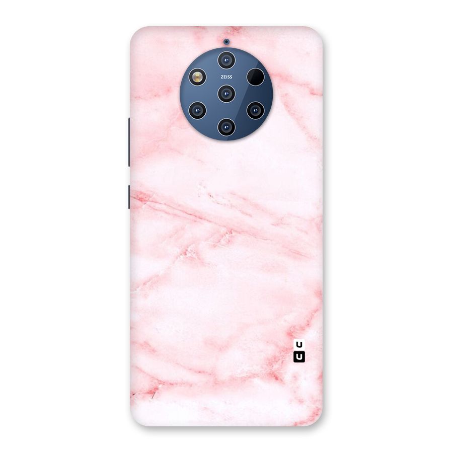 Pink Marble Print Back Case for Nokia 9 PureView
