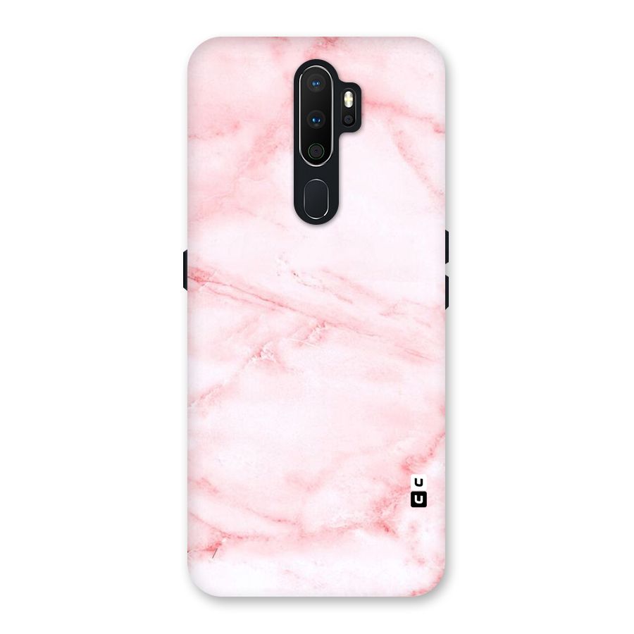 Pink Marble Print Back Case for Oppo A5 (2020)
