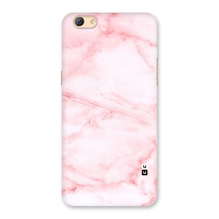 Pink Marble Print Back Case for Oppo F3 Plus