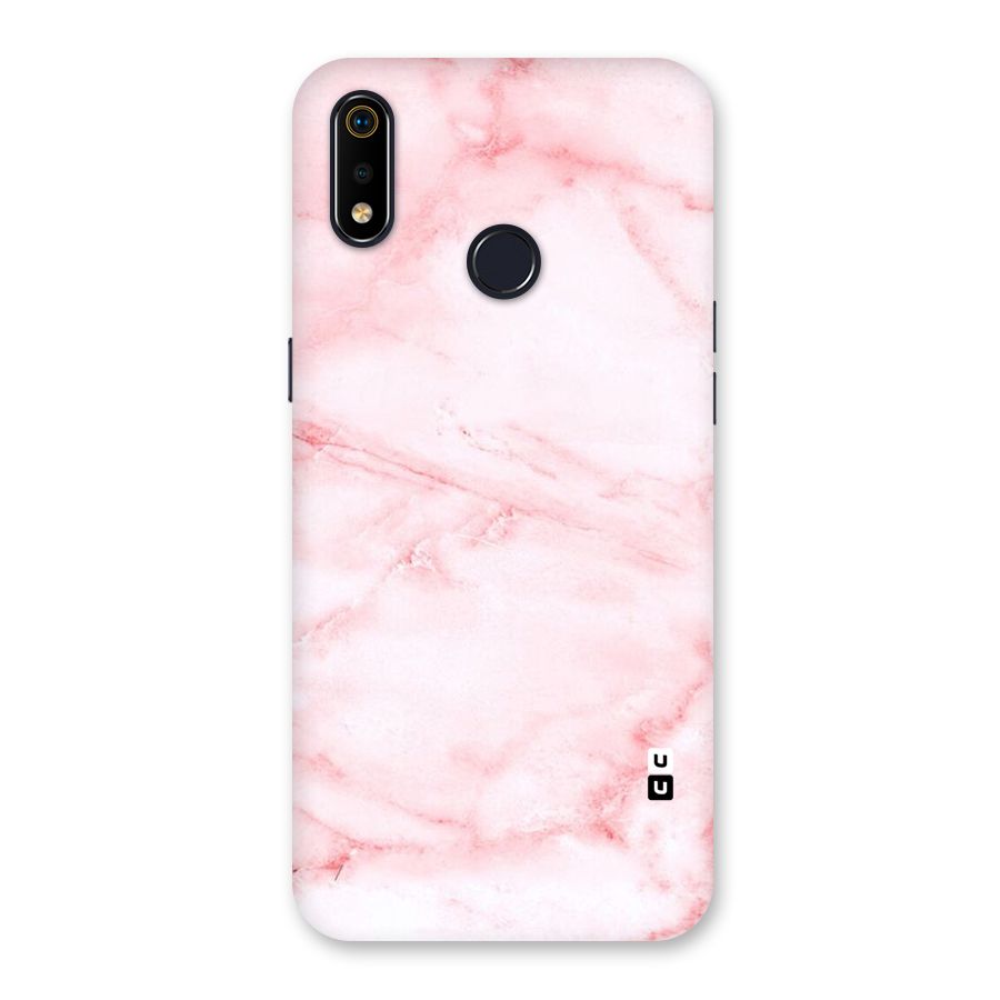 Pink Marble Print Back Case for Realme 3i