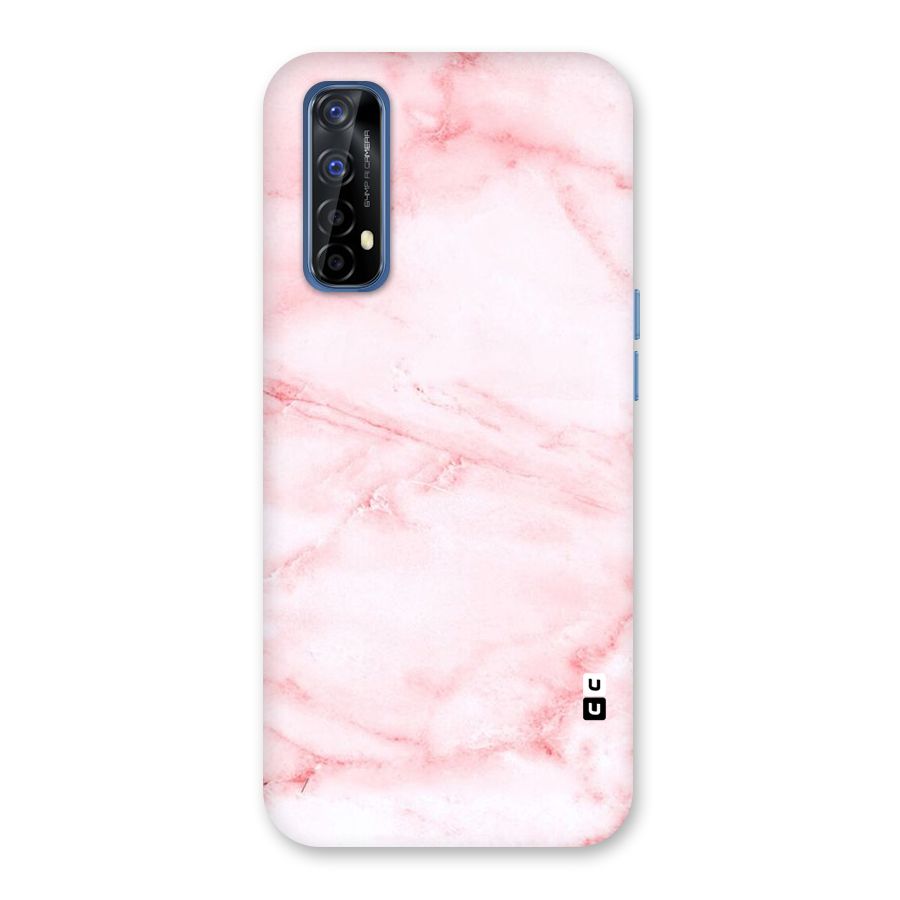Pink Marble Print Back Case for Realme 7