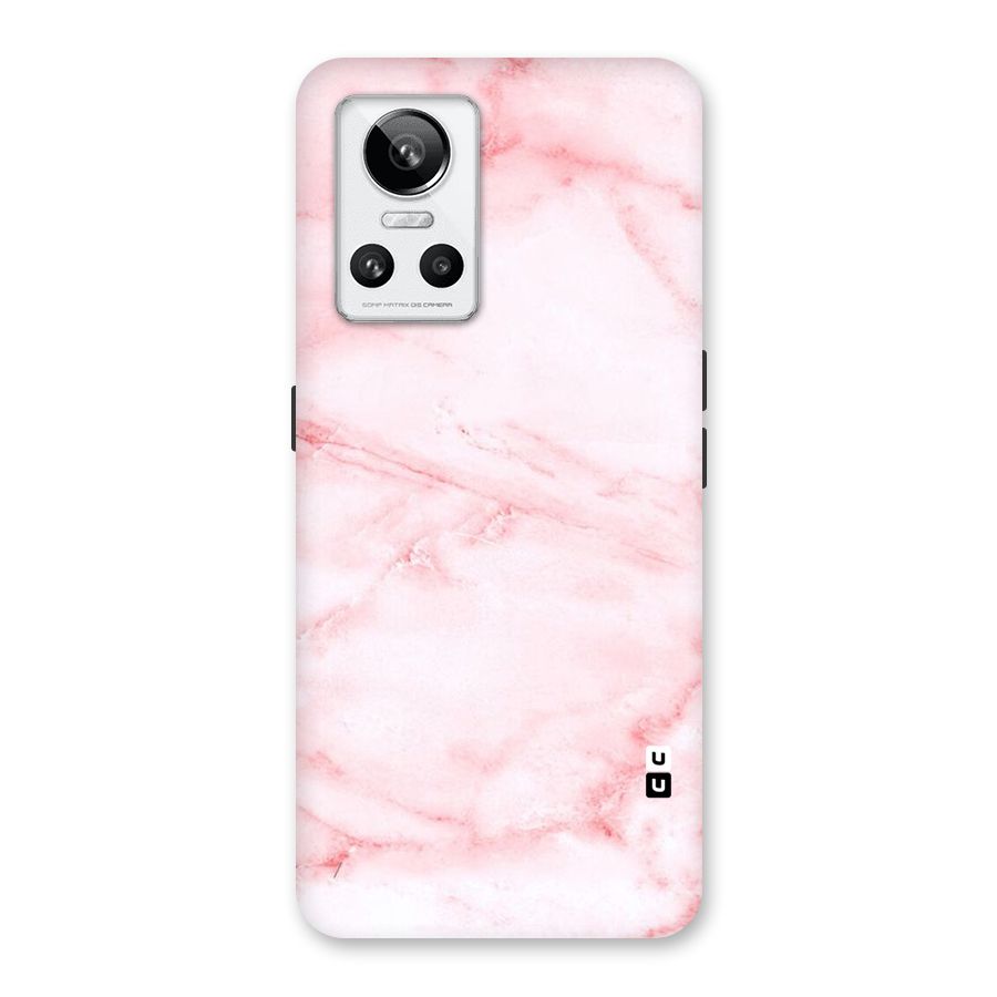 Pink Marble Print Back Case for Realme GT Neo 3