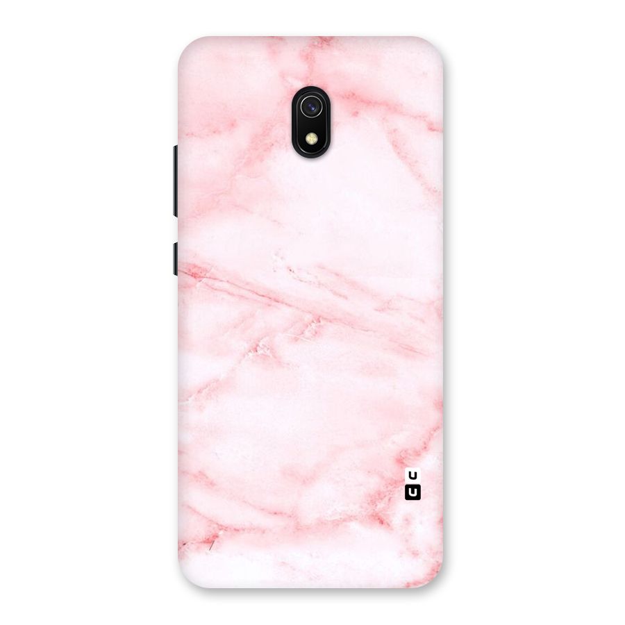 Pink Marble Print Back Case for Redmi 8A